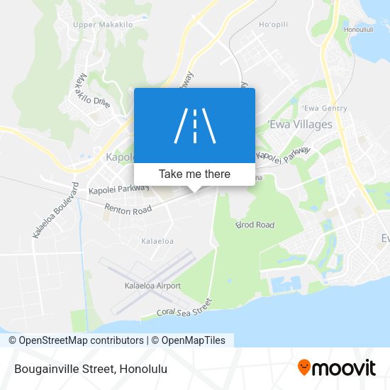 Bougainville Street map