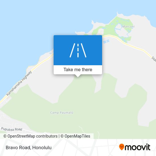 Mapa de Bravo Road