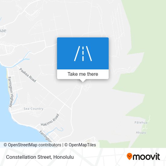 Constellation Street map
