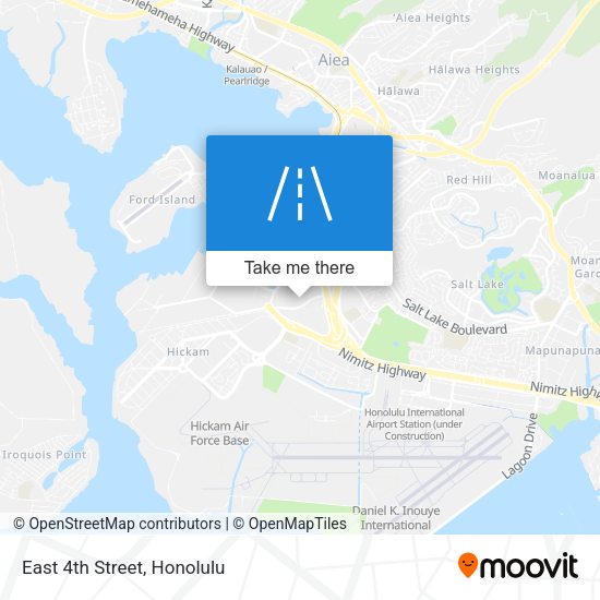 Mapa de East 4th Street