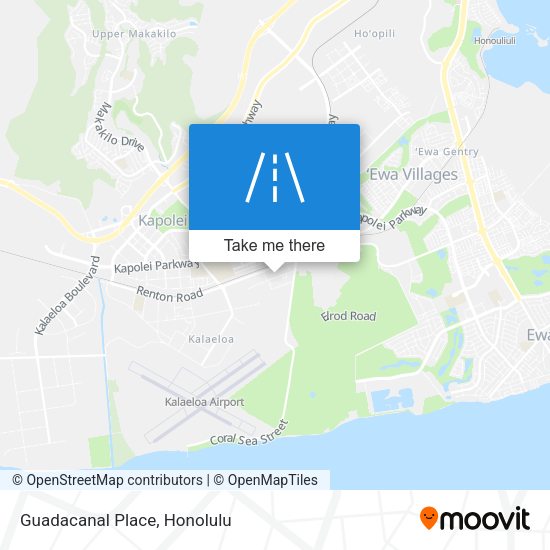 Mapa de Guadacanal Place
