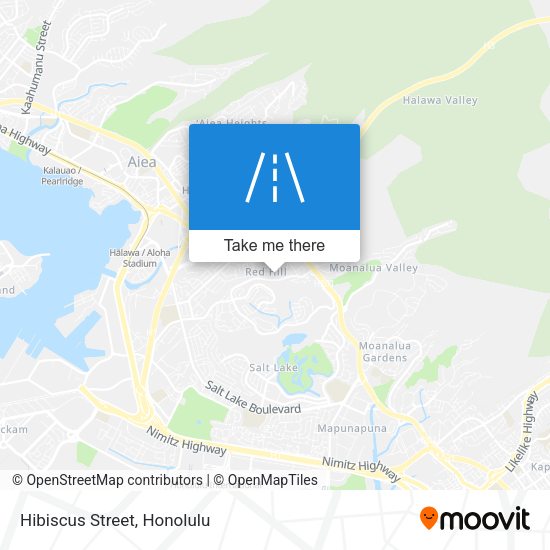 Mapa de Hibiscus Street