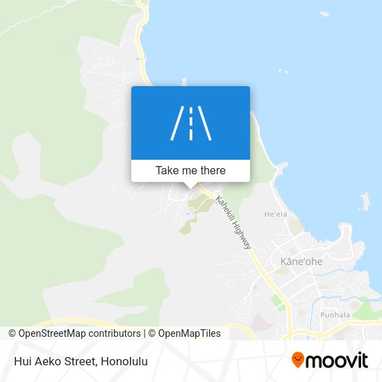 Mapa de Hui Aeko Street