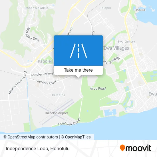 Independence Loop map