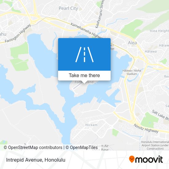 Mapa de Intrepid Avenue