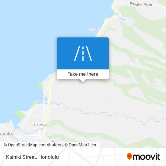 Mapa de Kainiki Street