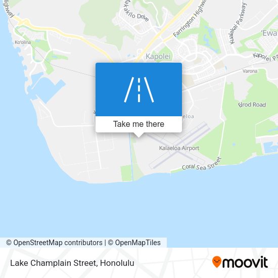 Mapa de Lake Champlain Street