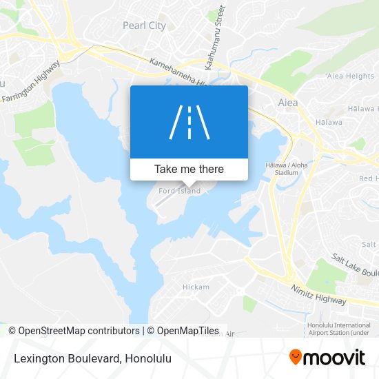 Lexington Boulevard map