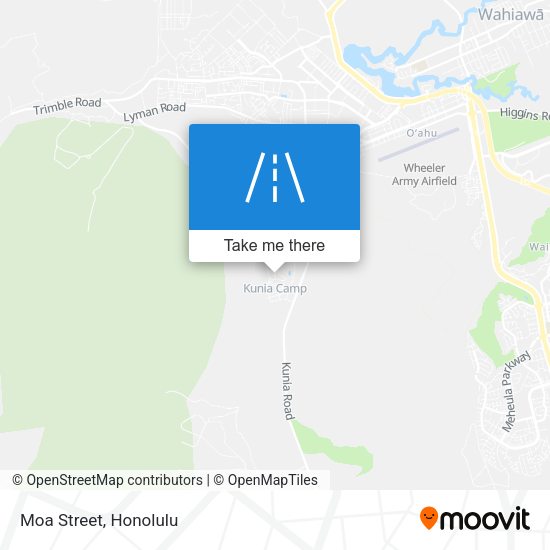 Mapa de Moa Street