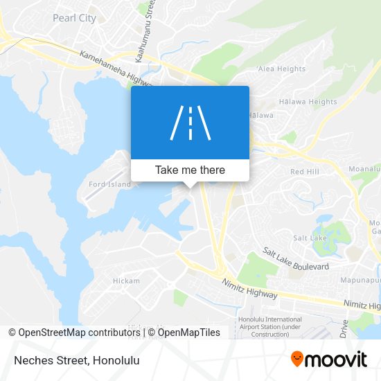 Mapa de Neches Street