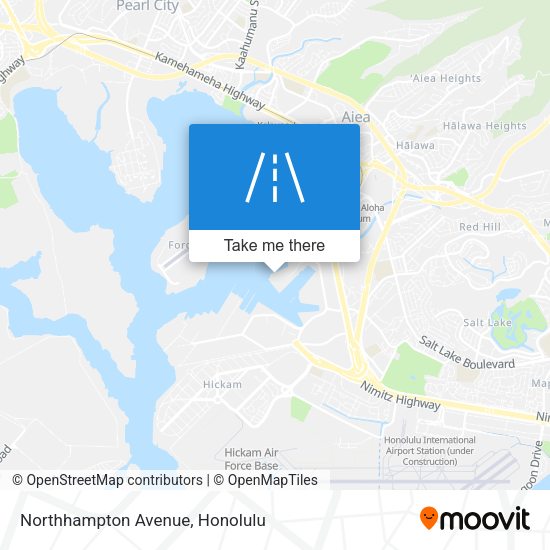 Mapa de Northhampton Avenue