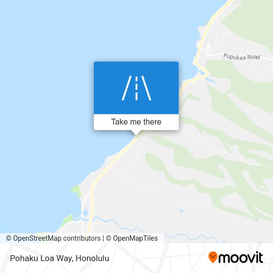 Mapa de Pohaku Loa Way