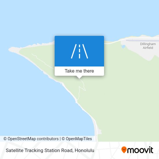 Mapa de Satellite Tracking Station Road