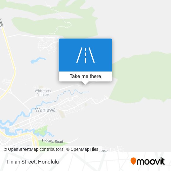 Mapa de Tinian Street