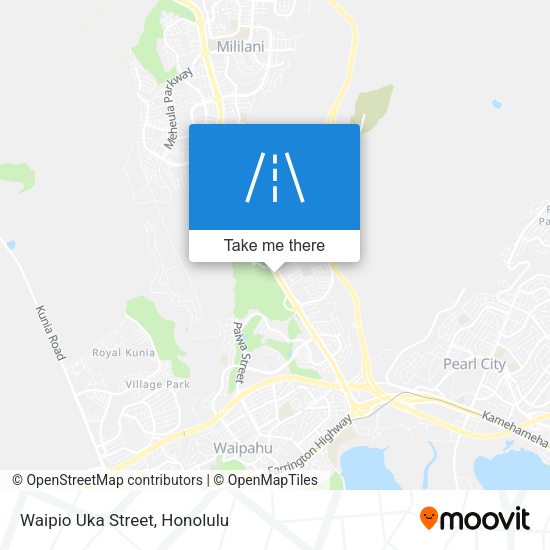 Mapa de Waipio Uka Street
