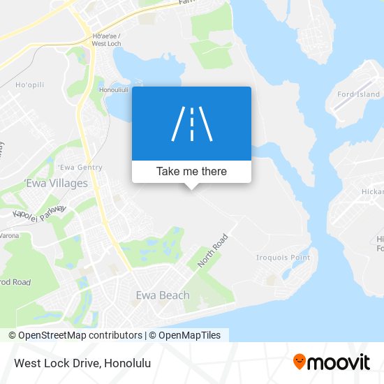 Mapa de West Lock Drive