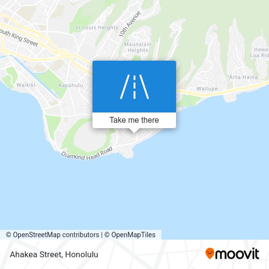 Mapa de Ahakea Street