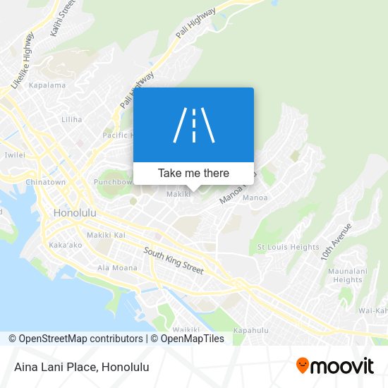 Aina Lani Place map