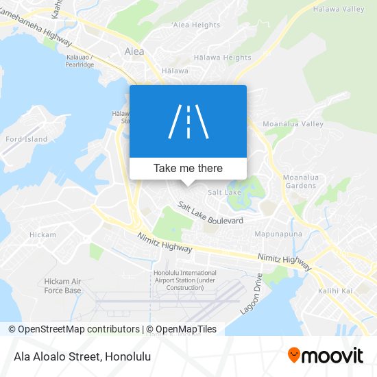 Ala Aloalo Street map