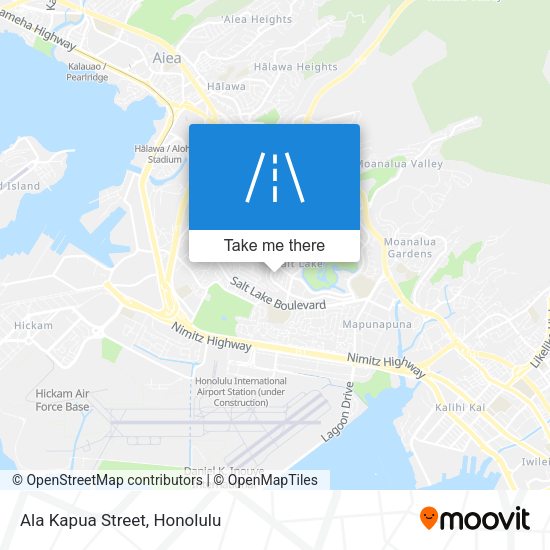Mapa de Ala Kapua Street