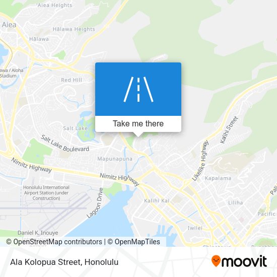Mapa de Ala Kolopua Street
