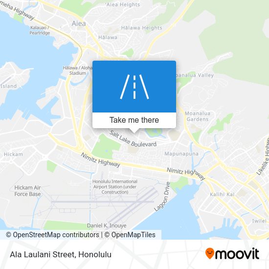Ala Laulani Street map