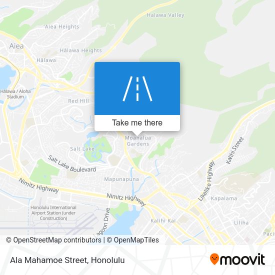 Ala Mahamoe Street map