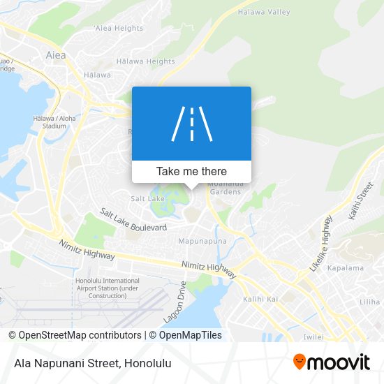 Mapa de Ala Napunani Street