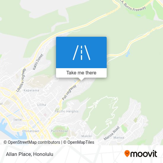 Mapa de Allan Place