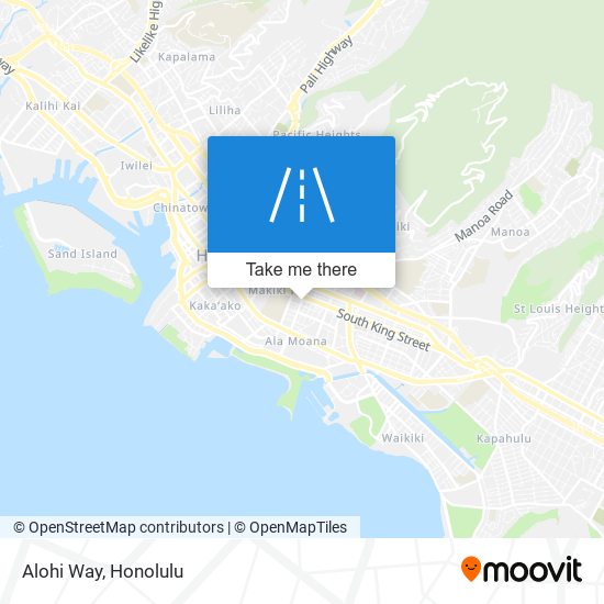 Alohi Way map