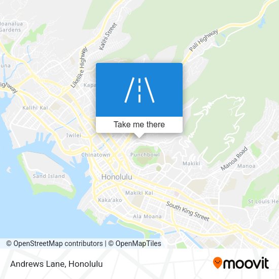 Mapa de Andrews Lane