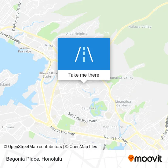 Begonia Place map