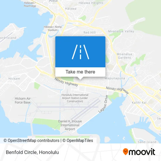 Benfold Circle map