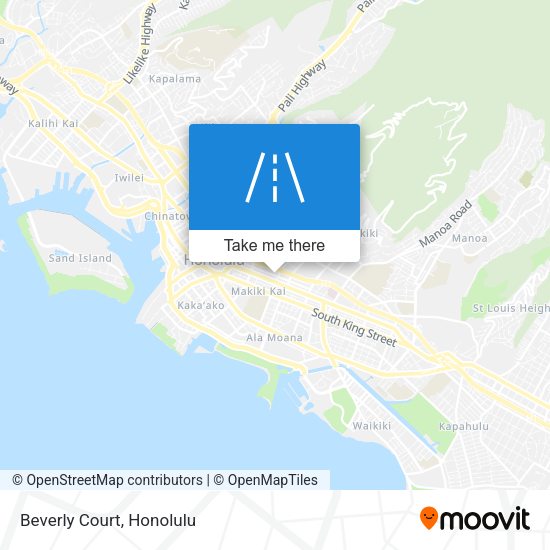 Mapa de Beverly Court