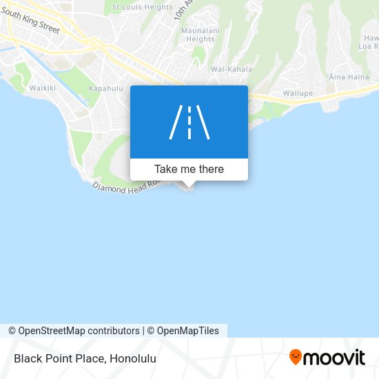 Mapa de Black Point Place