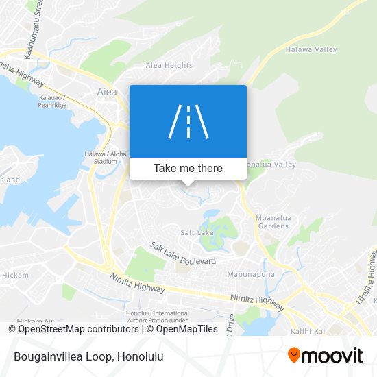 Mapa de Bougainvillea Loop