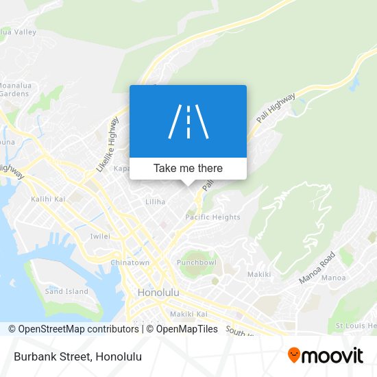 Mapa de Burbank Street