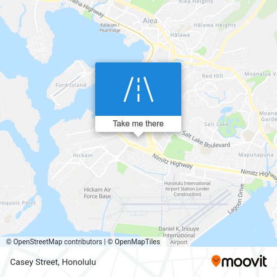 Mapa de Casey Street