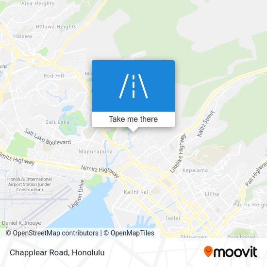 Mapa de Chapplear Road