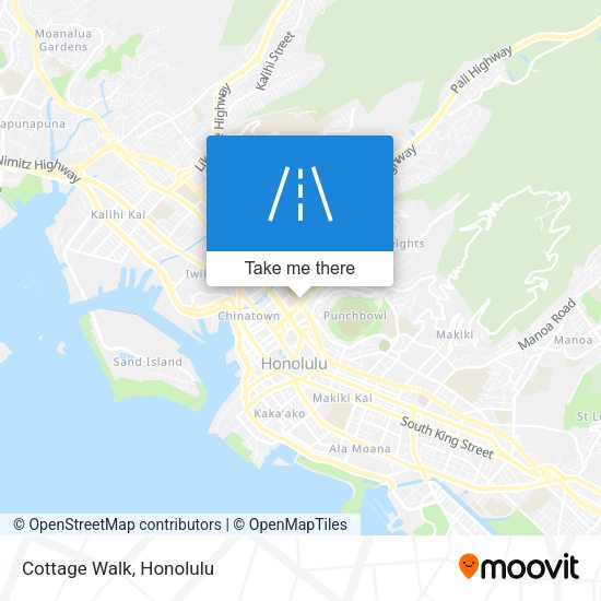 Mapa de Cottage Walk
