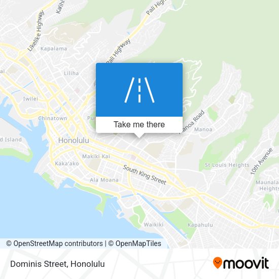 Mapa de Dominis Street
