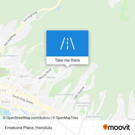 Mapa de Emekona Place