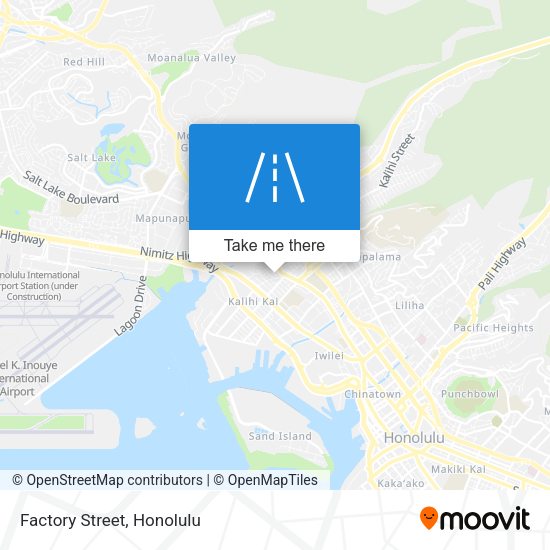 Mapa de Factory Street