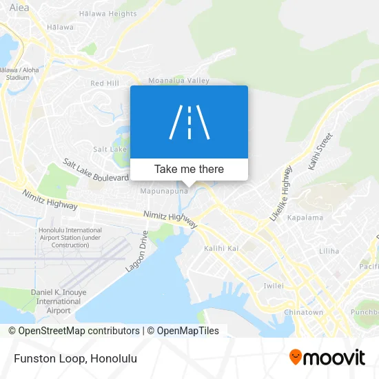 Funston Loop map