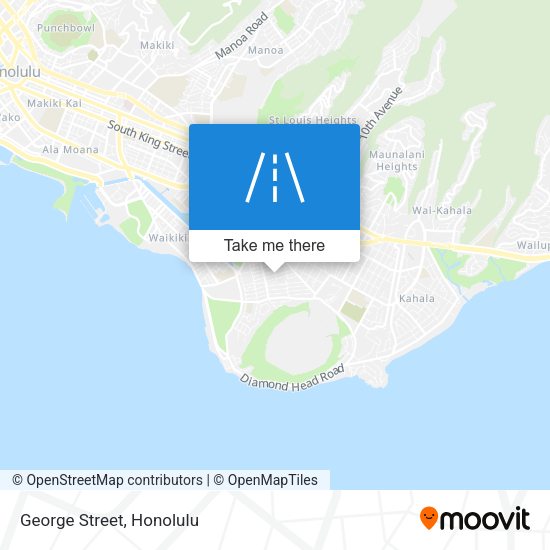 Mapa de George Street
