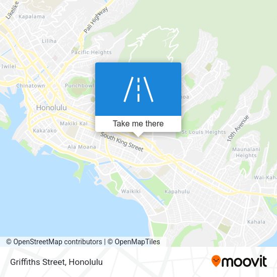 Mapa de Griffiths Street