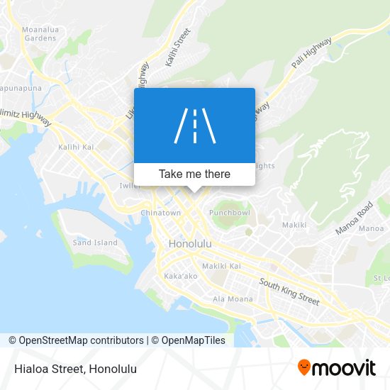 Mapa de Hialoa Street