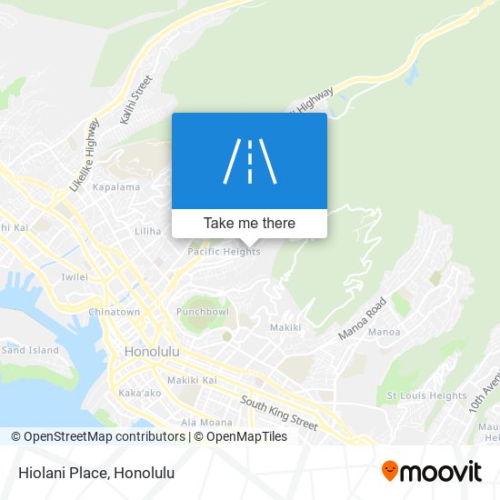 Hiolani Place map