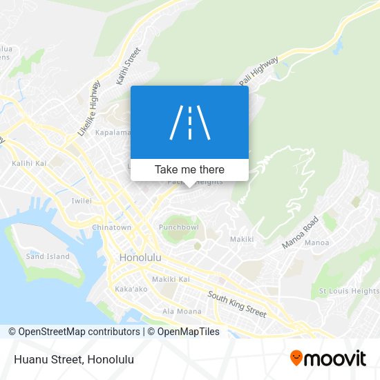 Mapa de Huanu Street