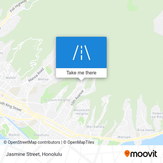Mapa de Jasmine Street
